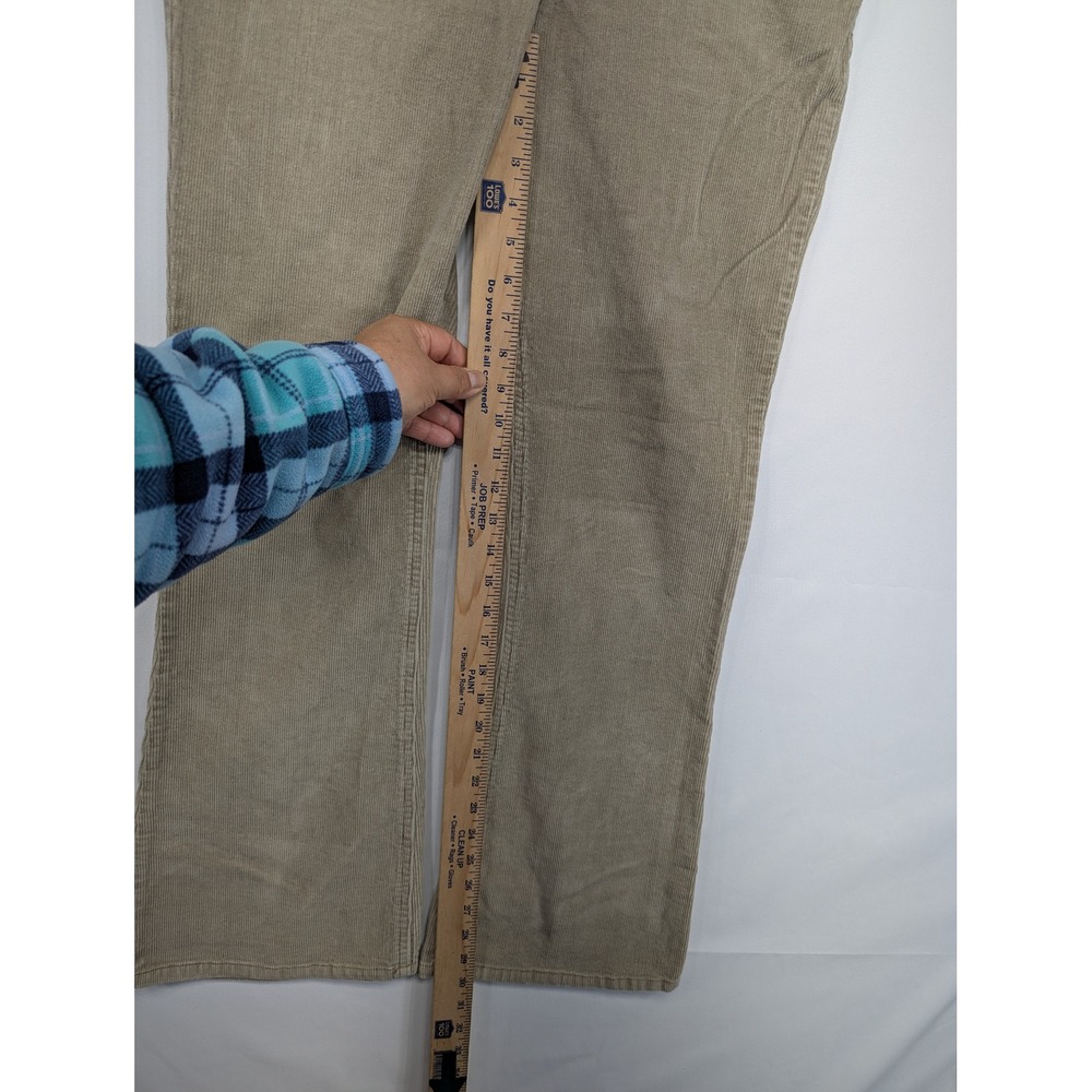 Mudd Corduroy Flare Jeans Tan Button Fly Women's‎ Size 11 - Picture 5 of 9